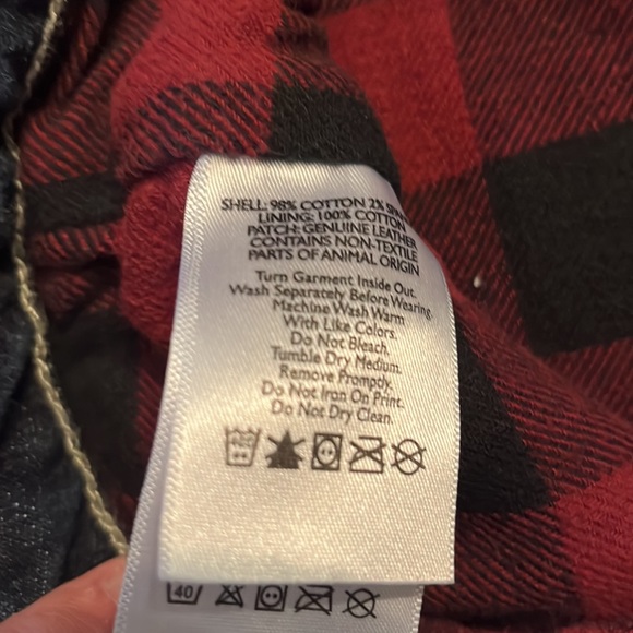 Eddie Bauer Flannel Lined Jeans - Picture 7 of 7